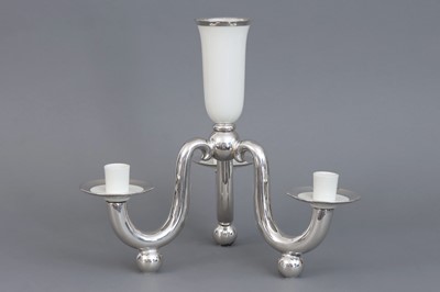 Lot 1001 - ROSENTHAL Porzellan Tafelaufsatz mit Silver-overlay