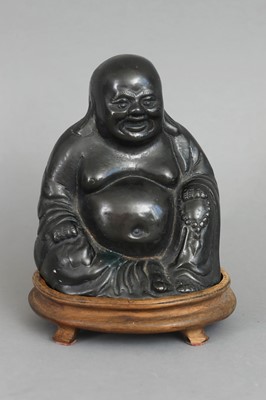 Lot 103 - Chinesische Bronzefigur "Hotai Buddha"