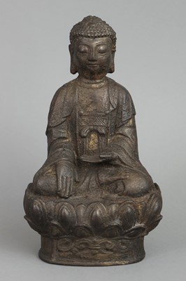 Lot 222 - Tibetische Bronzefigur "Buddha Shakyamuni Amitabha"