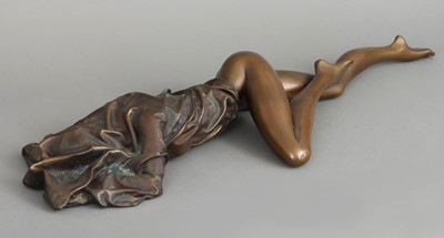 Lot 1837 - BRUNO BRUNI (*1935) Bronzeplastik "Venus Sdraiata"