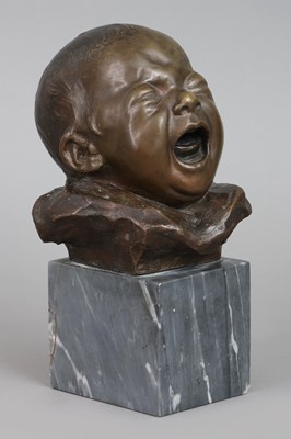 Lot 1856 - Bernardo BALESTRIERI (1884-1964), Bronzebüste "Bambini"