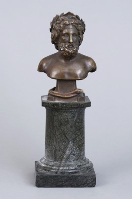 Lot 1810 - FRANZ ROSSE (1858-1900) Bronzebüste "Asklepios" (1889)