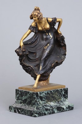 Lot 1831 - ERNST SEGER (1868-1939) Bronzefigur "Tänzerin"