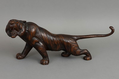 Lot 207 - Metallguss-Figur "Schreitender Tiger"