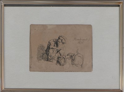 Lot 1700 - REMBRANDT VAN RIJN (1606 Leiden - 1669 Amsterdam) oder Schüler