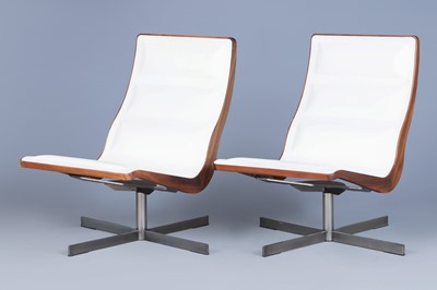 Lot 301 - Paar wohl PORADA (Italia) "Swivel-chairs"