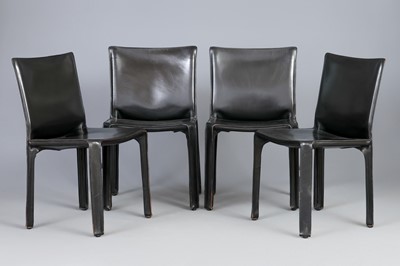 Lot 1579 - 4 CASSINA "CAB 412 Chairs "