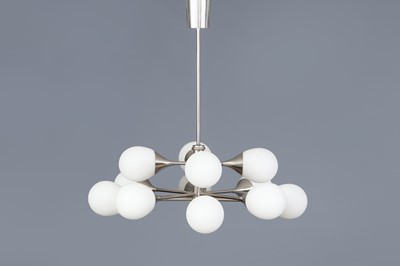 Lot 1734 - KAISER LEUCHTEN (Germany) Deckenlampe "Sputnik"