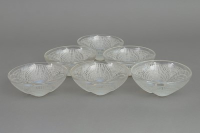 Lot 393 - 6 LALIQUE (France) Dessertschalen "Coquilles"