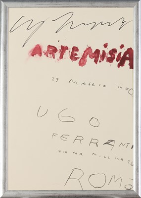 Lot 1466 - CY TWOMBLY (1928 Lexington/Virginia - 2011 Rom)