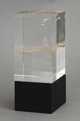 Lot 418 - THOMAS LEMKE (Gevelsberg) Glasskulptur