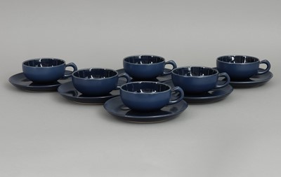 Lot 203 - 6 ROSENTHAL Porzellan Teetassen mit Untertassen