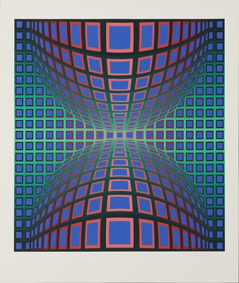 Lot 1440 - VICTOR VASARELY (1906 Pécs - 1997 Paris)