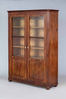 Lot 331 - Biedermeier Vitrinen-/Bücherschrank