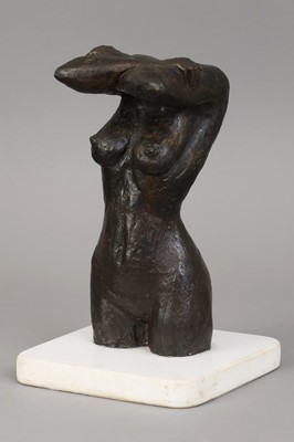 Lot 1109 - TERESA PASTUSZKA-KOWALSKA (* 1960) Bronzeplastik "Weiblicher Torso"