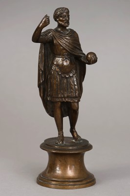 Lot 1163 - Bronzefigur „Römischer Caesar“