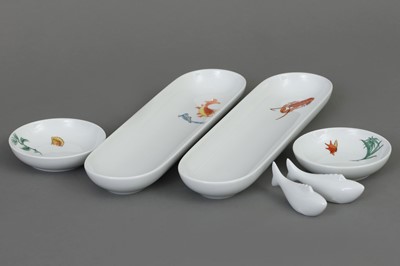 Lot 200 - MEISSEN Porzellan Sushi-Set "Sushi Deluxe"