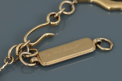 Lot 714 - YVES SAINT LAURENT Modeschmuck Collier