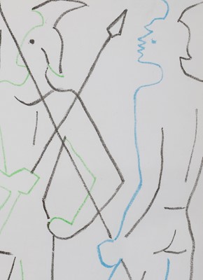 Lot 1554 - JEAN COCTEAU (1889 Maisons-Laffitte bei Paris - 1963 Milly-la Foret bei Paris)