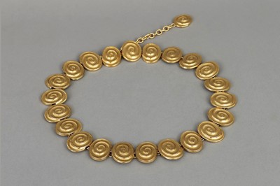 Lot 717 - YVES SAINT LAURENT Modeschmuck Gürtel