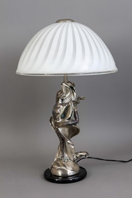 Lot 1764 - OTTOVIANI (Italia) Silber Tischlampe