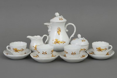 Lot 252 - MEISSEN Porzellan Mokkaservice