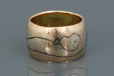 Lot 703 - Astrid von POSCHINGER Goldring