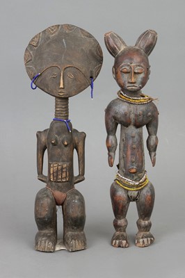 Lot 1042 - 2 afrikanische Ritualfiguren