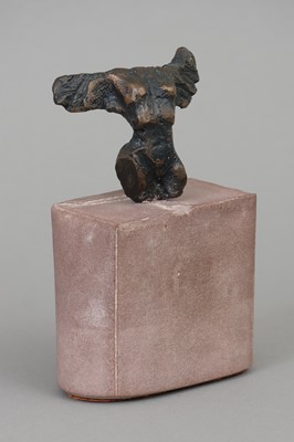 Lot 1111 - Bronzefigur "Engelstorso"